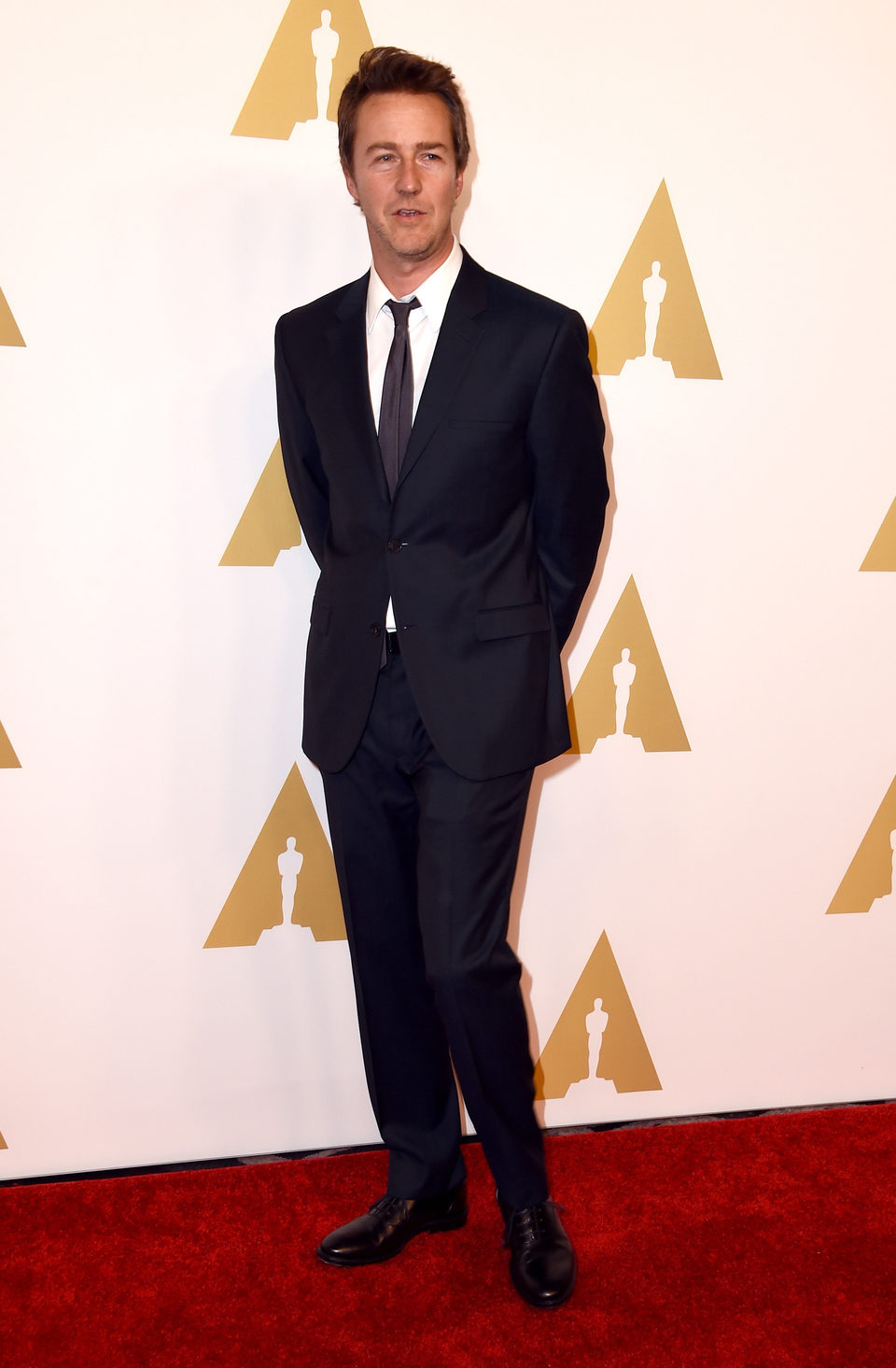 Edward Norton at the Oscars' Nominees Luncheon 2015