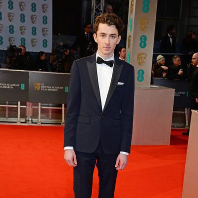 Matthew Beard attends BAFTA Awards 2015