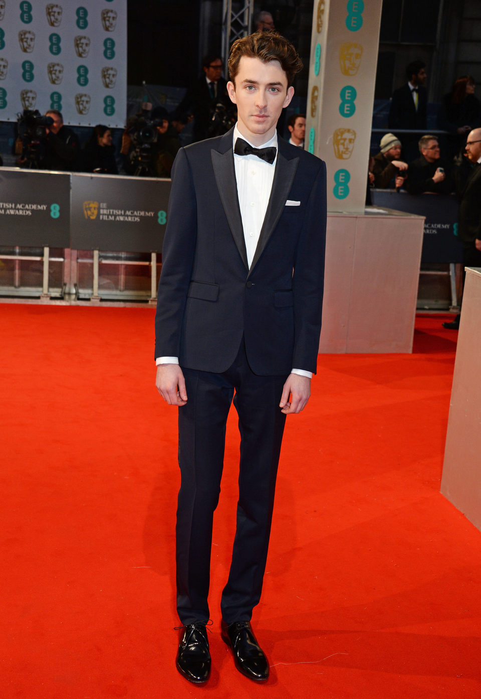 Matthew Beard attends BAFTA Awards 2015