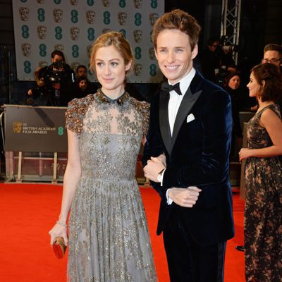 Eddie Redmayne and Hannah Bagshawe at the BAFTA 2015