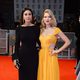 Monica Bellucci y Léa Seydoux at the BAFTA 2015