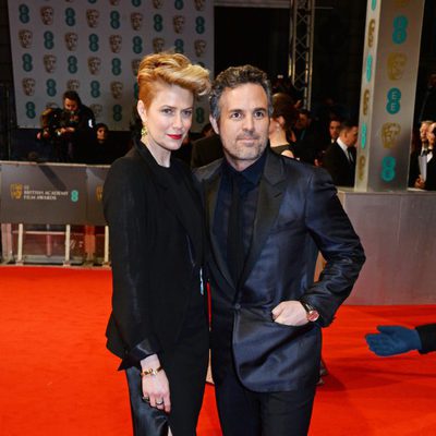 Mark Ruffalo and Sunrise Coigney at the BAFTA 2015