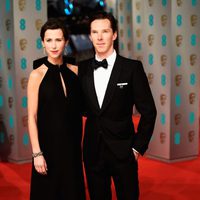 Benedict Cumberbatch at the Sophie Hunter en los BAFTA 2015