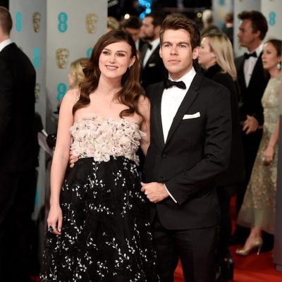 Keira Knightley and James Righton at the BAFTA Awards 2015