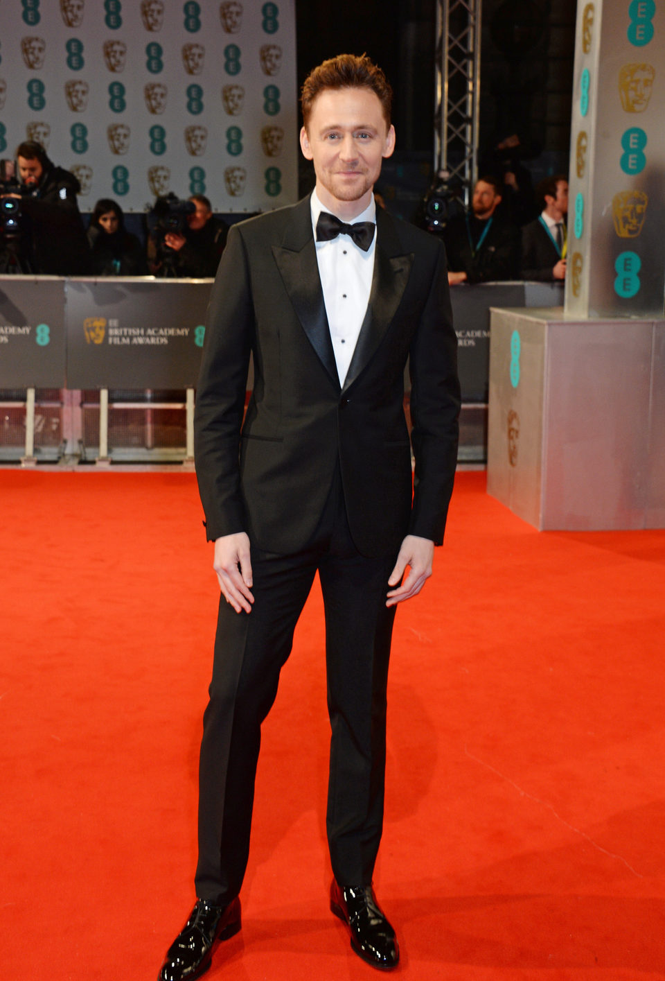 Tom Hiddleston at the BAFTA 2015