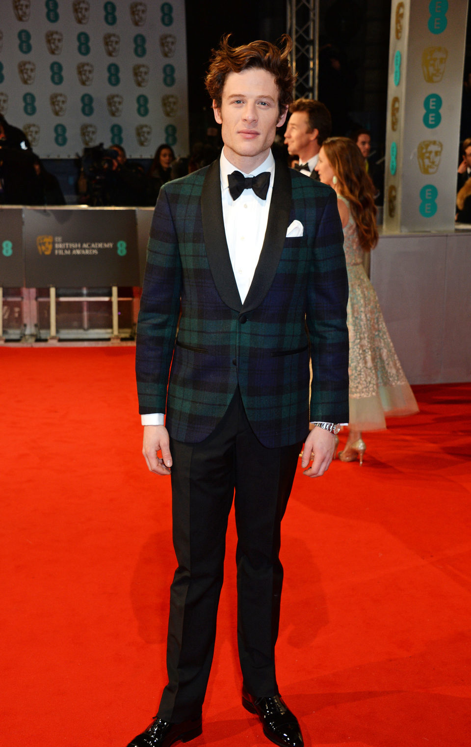 James Norton at the BAFTA Awards 2015