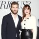 Jamie Dornan and Dakota Johnson at the 'Fifty Shades of Grey' Fan Event in New York