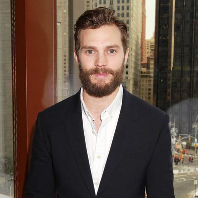 Jamie Dornan at the 'Fifty Shades of Grey' New York fan event