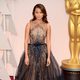 Jamie Chung at the Oscars Awards 2015 red carpet