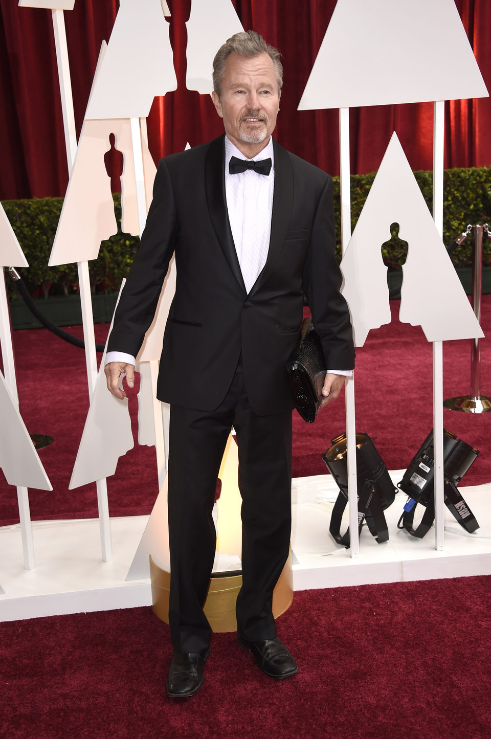 John Savage at the Oscars Awards 2015 red carpet