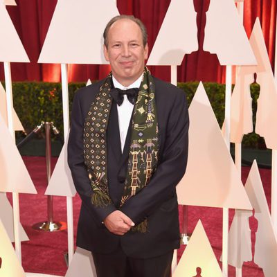 Hans Zimmer at the Oscar 2015 red carpet