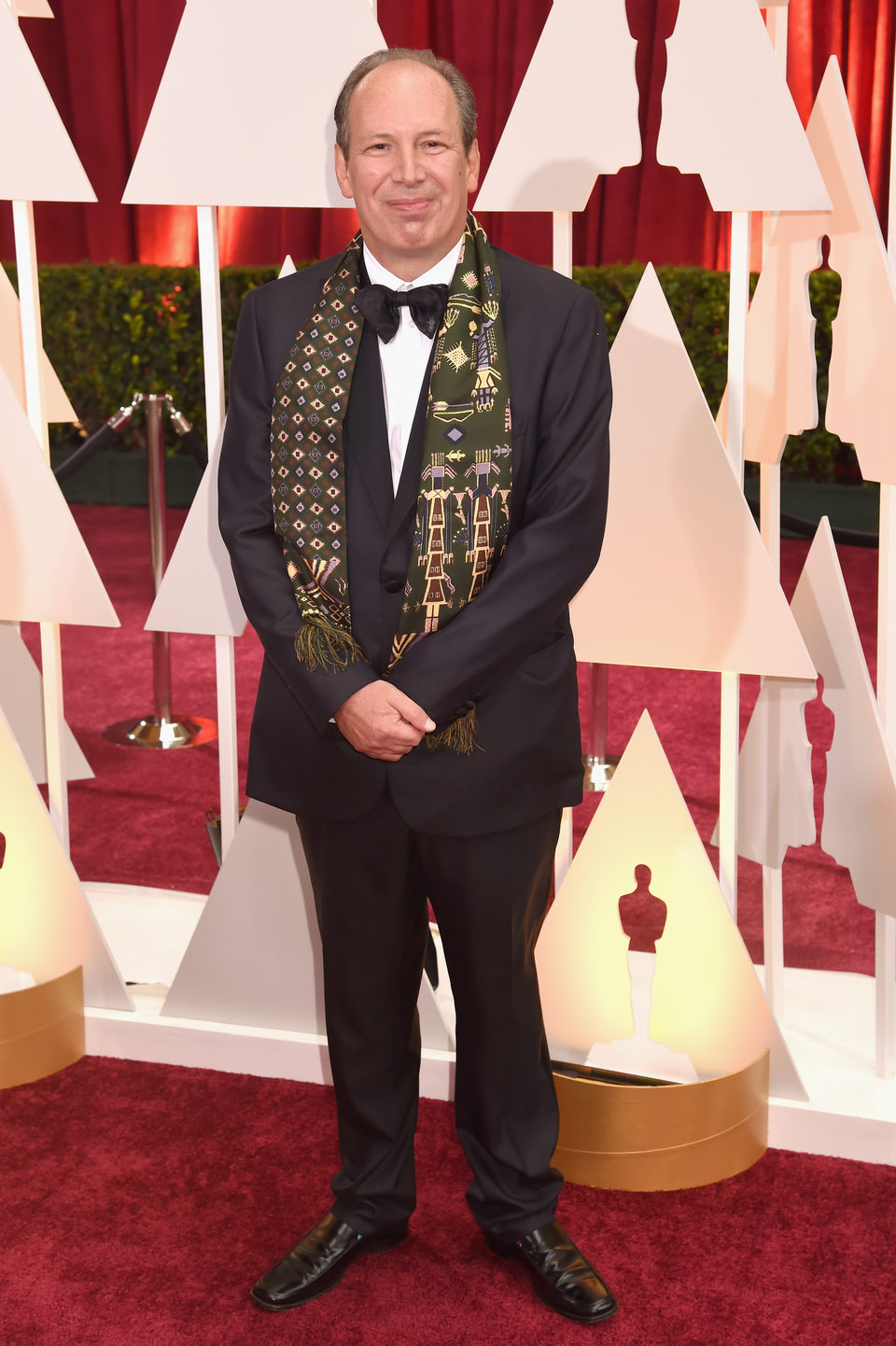 Hans Zimmer at the Oscar 2015 red carpet