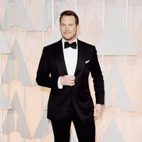 Chris Pratt at the Oscar 2015 red carpet