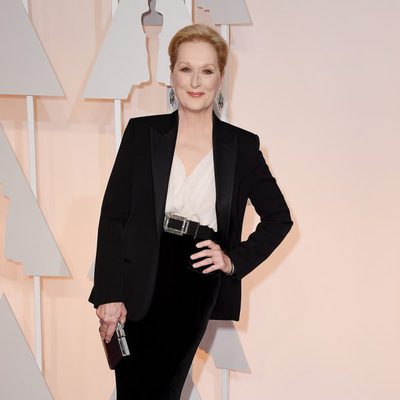 Meryl Streep at the Oscar 2015 red carpet