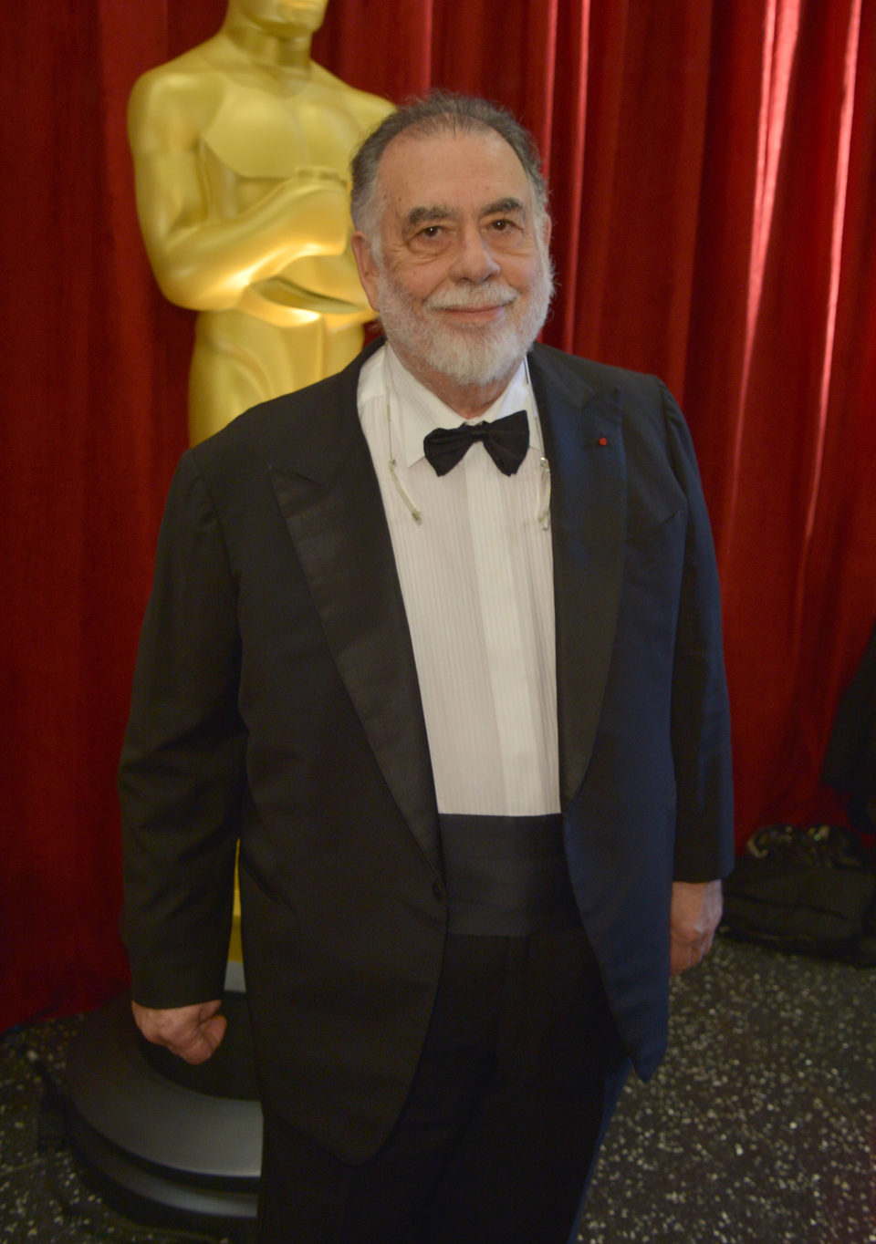 Francis Ford Coppola in the Oscar 2015 red carpet