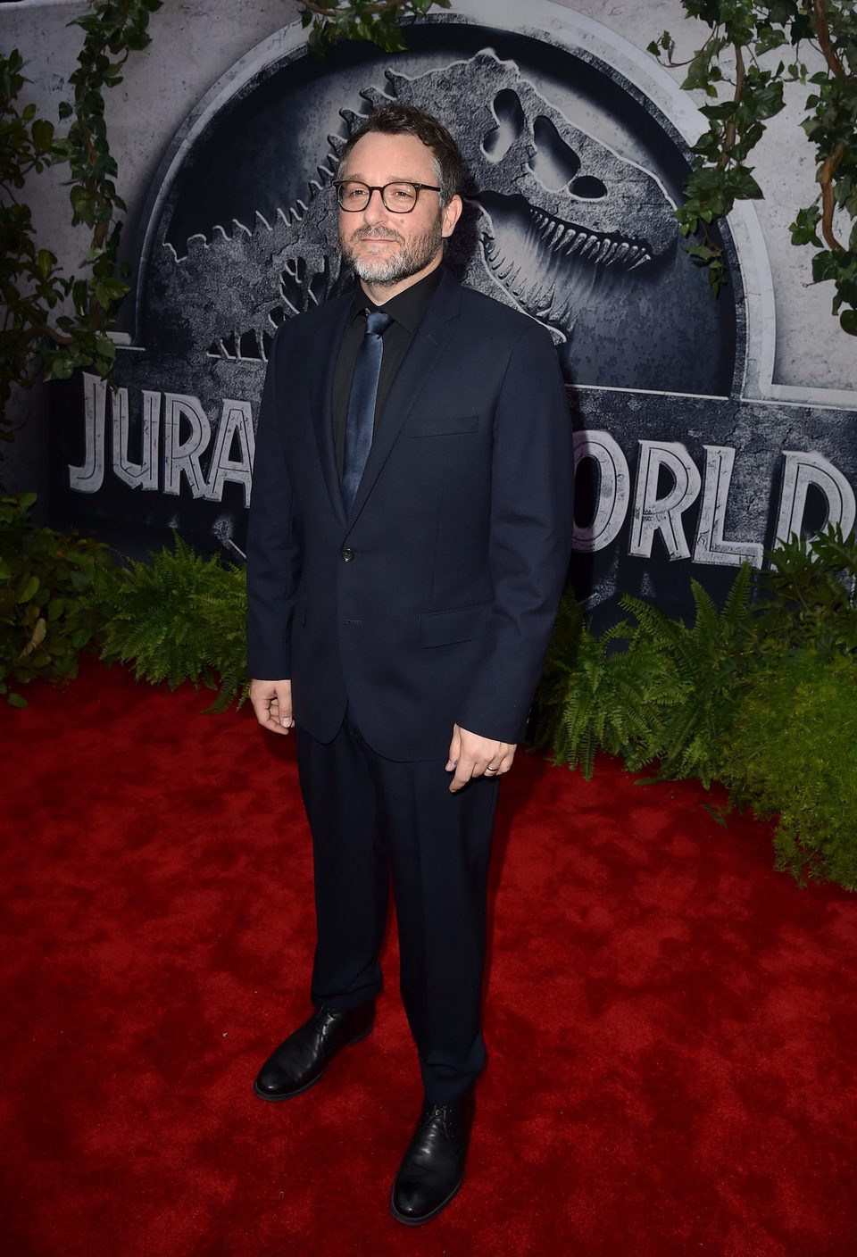 Colin Trevorrow at the 'Jurassic World' premiere in Hollywood