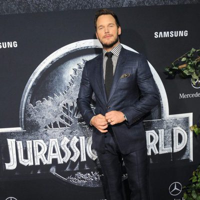 Chris Pratt at the 'Jurassic World' premiere in Los Angeles