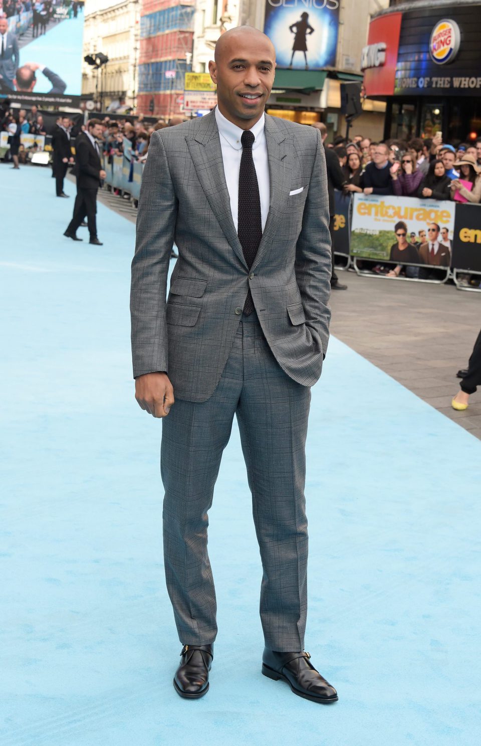 Thierry Henry at the 'Entourage' European Premiere