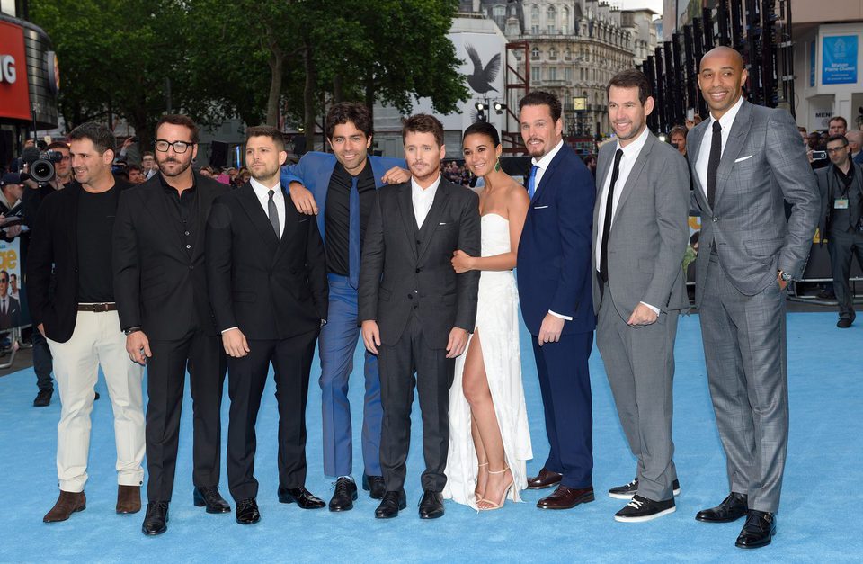 'Entourage' cast during European Premiere in London