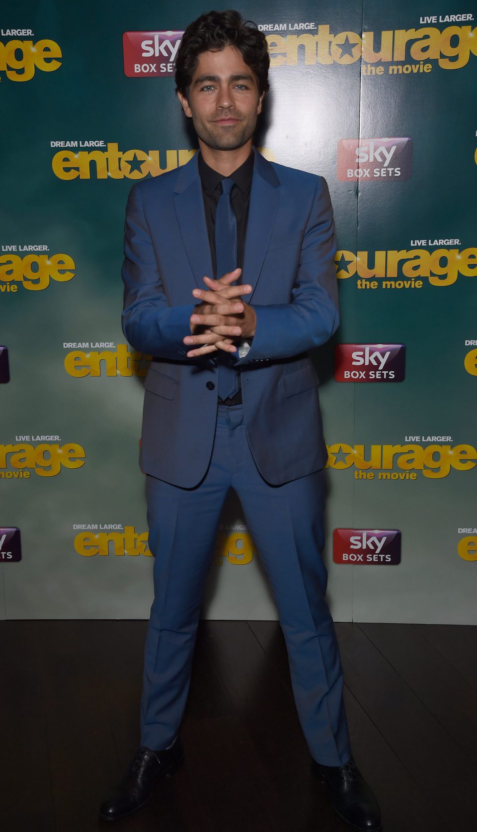 Adrian Grenier at the 'Entourage' premiere in London