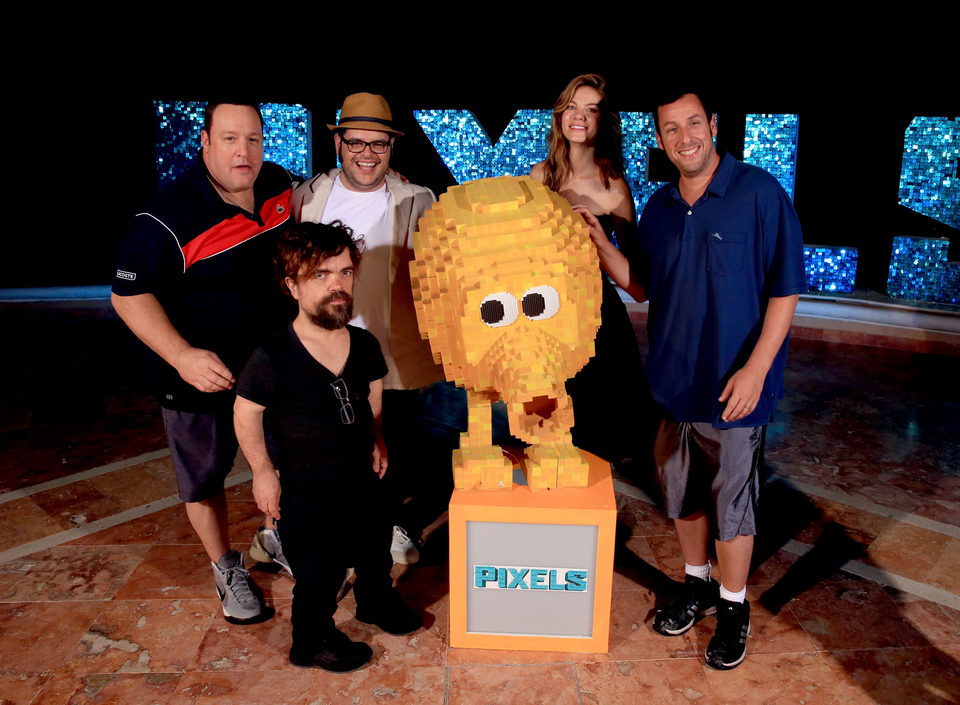 'Pixels' team at the Summer of Sony 2015