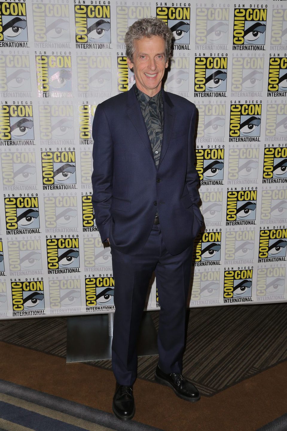 Peter Capaldi at the Comic-Con 2015