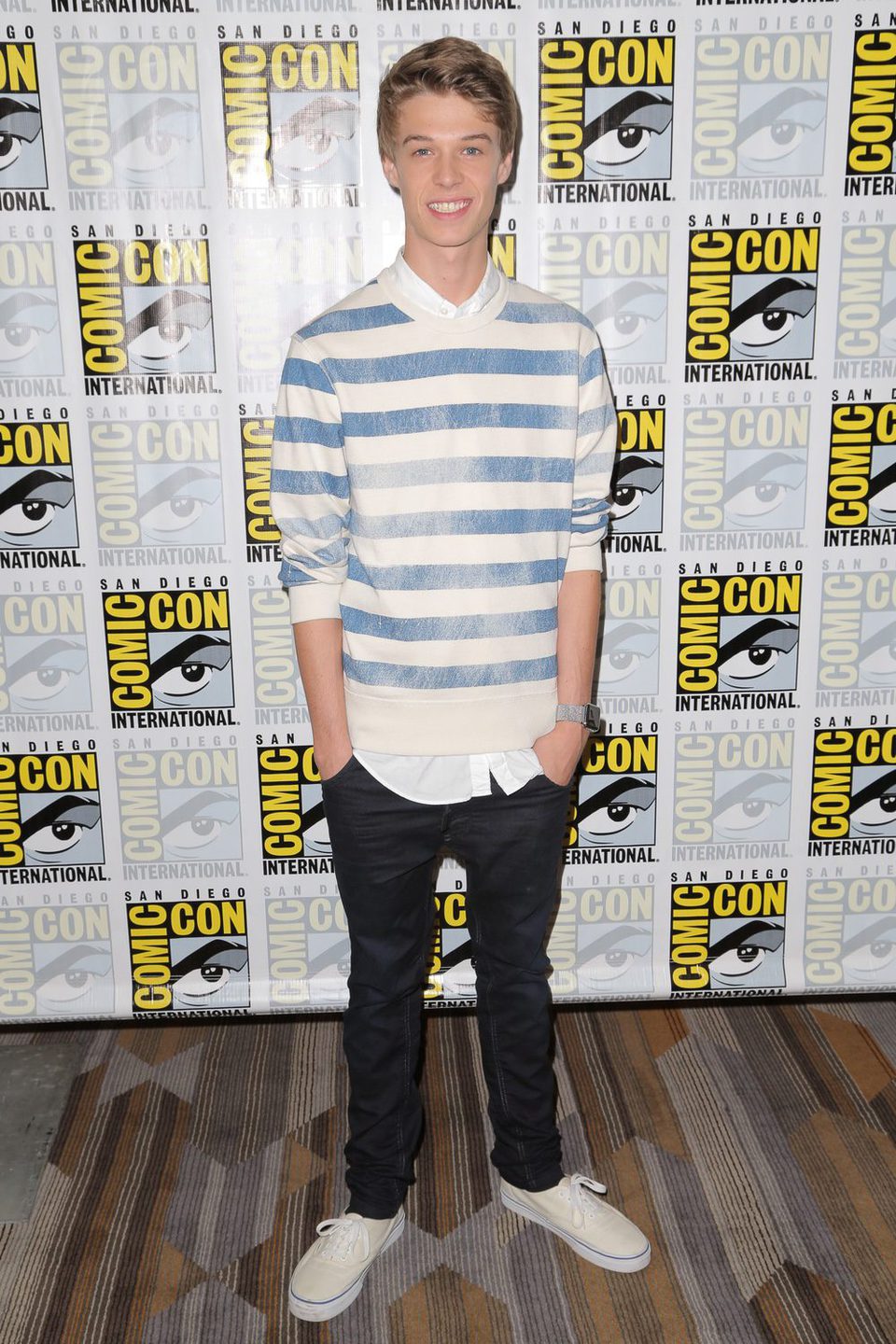 Colin Ford at the Comic-Con 2015