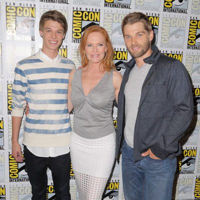 Marg Helgenberger, Mike Vogel and Colin Ford at the Comic-Con 2015