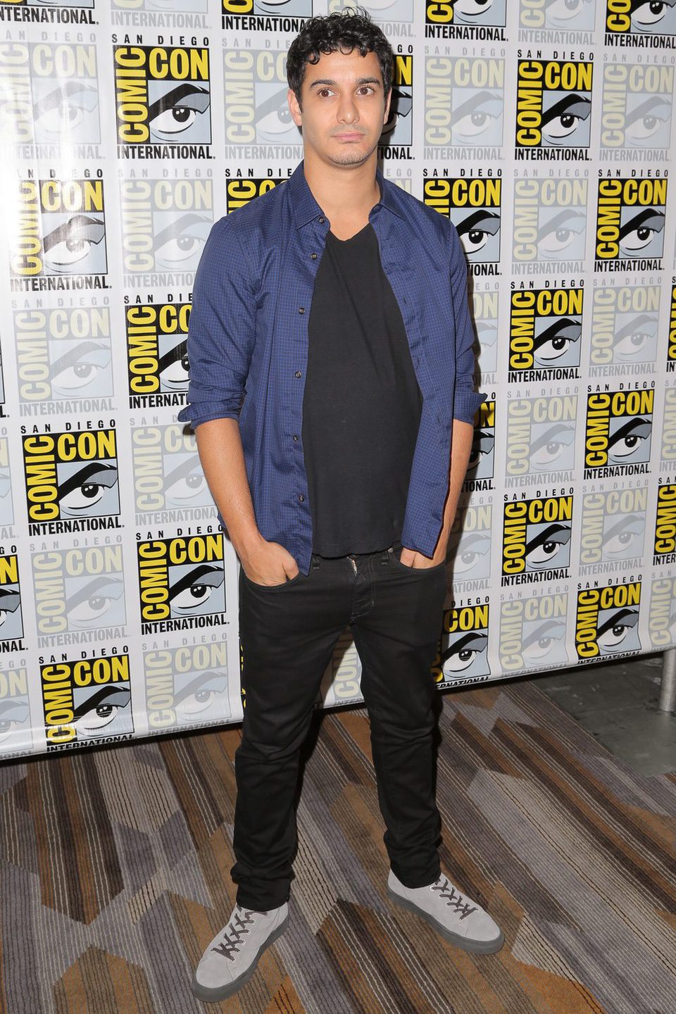 Elyes Gabel at the Comic-Con 2015