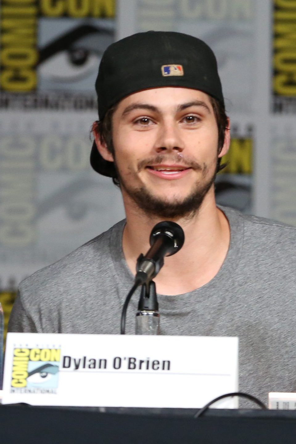 Dylan O'Brien at the Comic-Con 2015