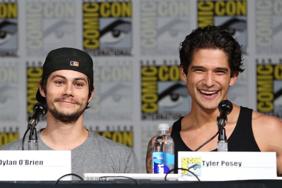 Dylan O'Brien and Tyler Possey, together at the Comic-Con 2015