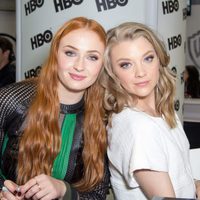 Sophie Turner and Natalie Dormer at the Comic-Con 2015