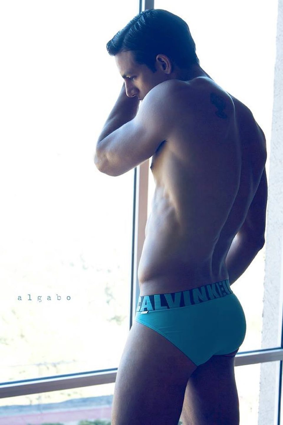 Joaquín Ferreira naked in a photo shoot