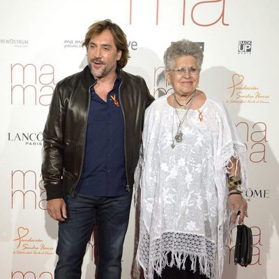 Javier Bardem and Pilar Bardem at the 'Ma ma' premiere in Madrid