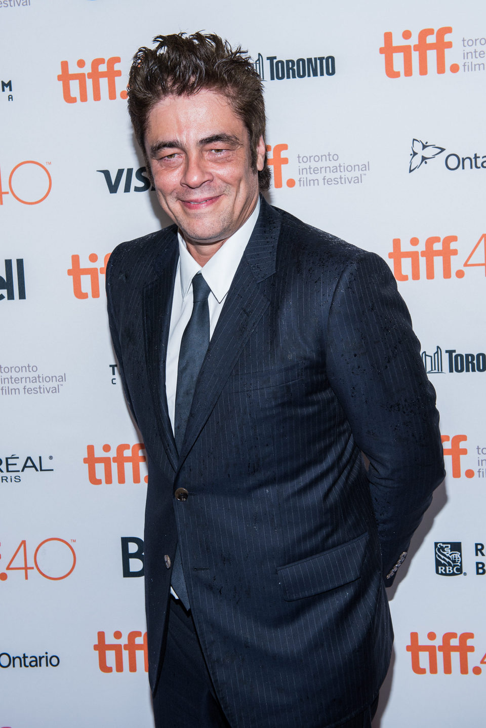 Benicio del Toro at the Toronto International Film Festival 2015