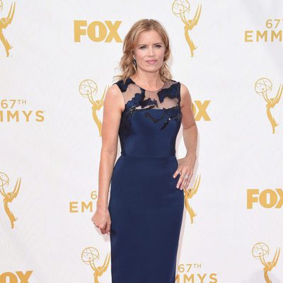 Kim Dickens on the red carpet at the Emmys 2015