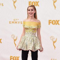 Kiernan Shipka at the red carpet at the Emmys 2015