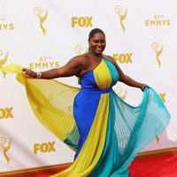 Danielle Brooks at the red carpet at the 2015 Emmys