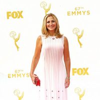 Edie Falco at the Emmy Awards red carpet