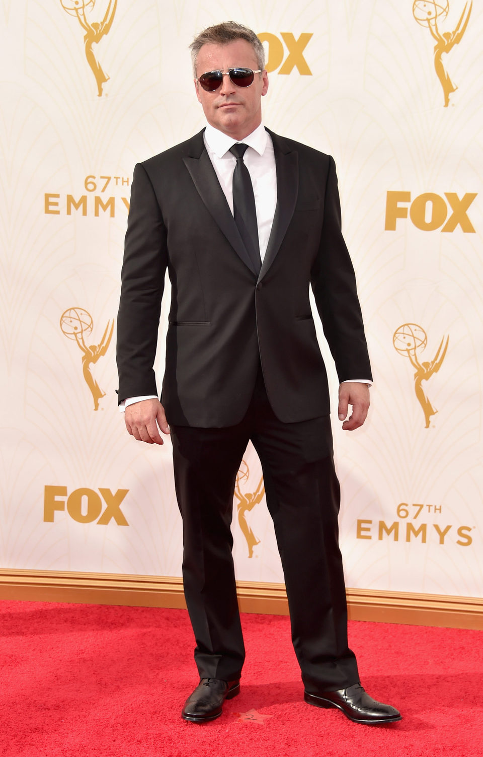 Matt LeBlanc at the 2015 Emmy Awards red carpet 