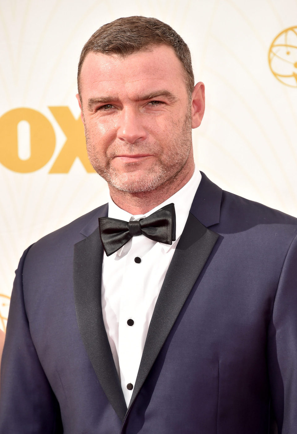 Liev Schreiber at the 2015 Emmy Awards red carpet