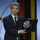 Ricardo Darin receives the Silver Shell for Best Actor for the film 'Truman' during the closing ceremony of 63rd San Sebastian Film Festival