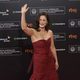 Spanish actress Aitana Sanchez Gijon attends the closing ceremony red carpet of the 63rd San Sebastian International Film Festival 