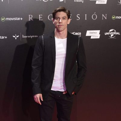 Adrián Lastra at 'Regression' Premiere in Madrid.