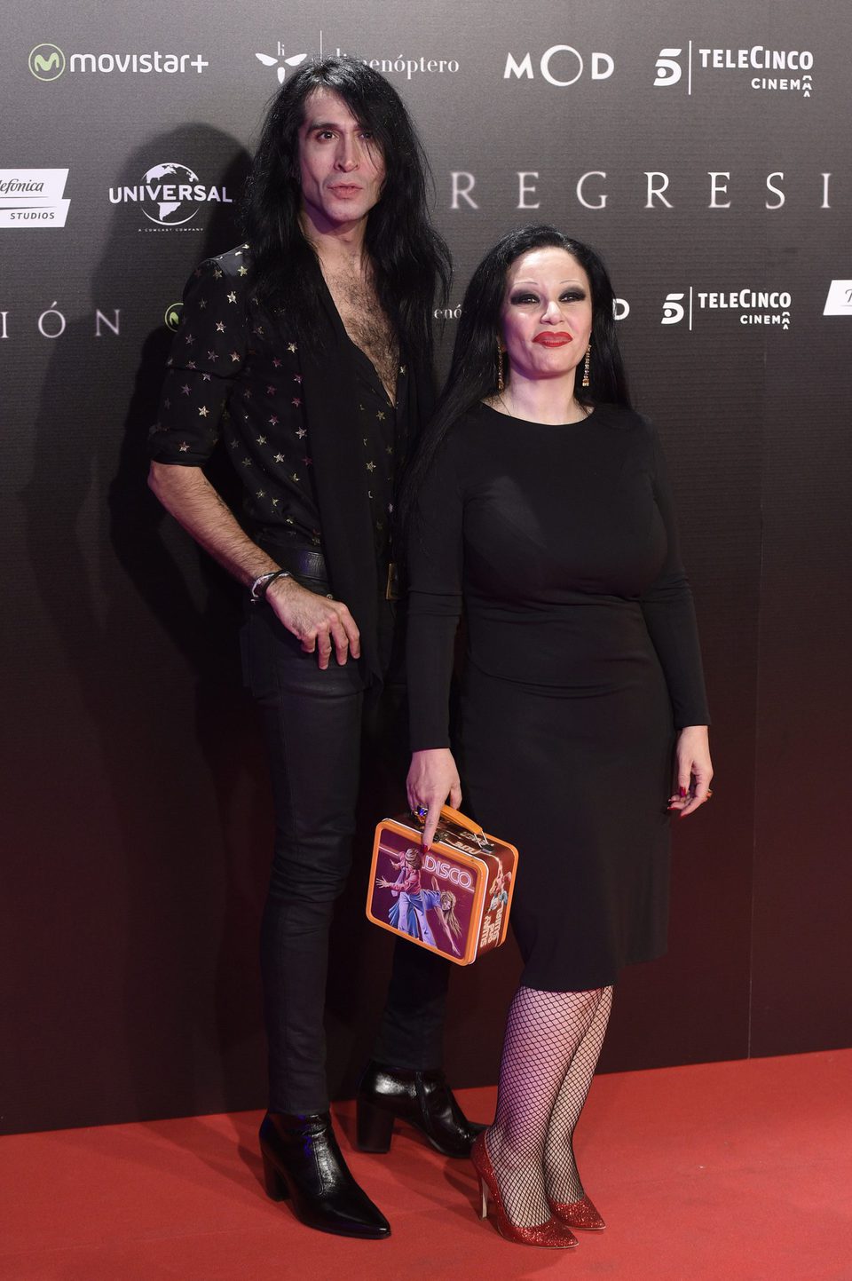 Mario Vaquerizo and Alaska at 'Regression' Premiere in Madrid