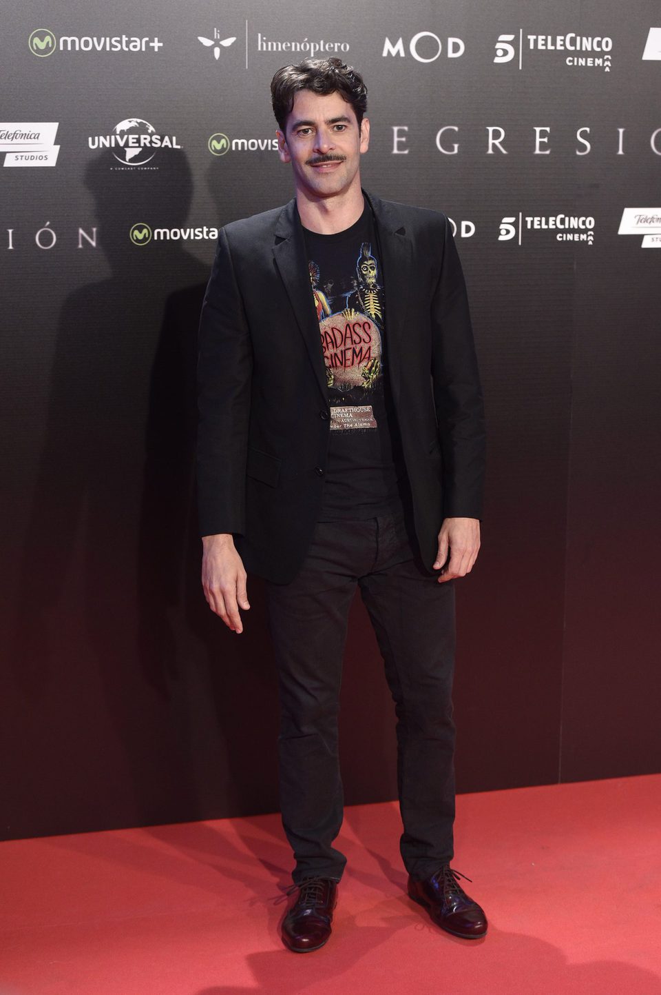 Eduardo Noriega at 'Regression' Premiere in Madrid