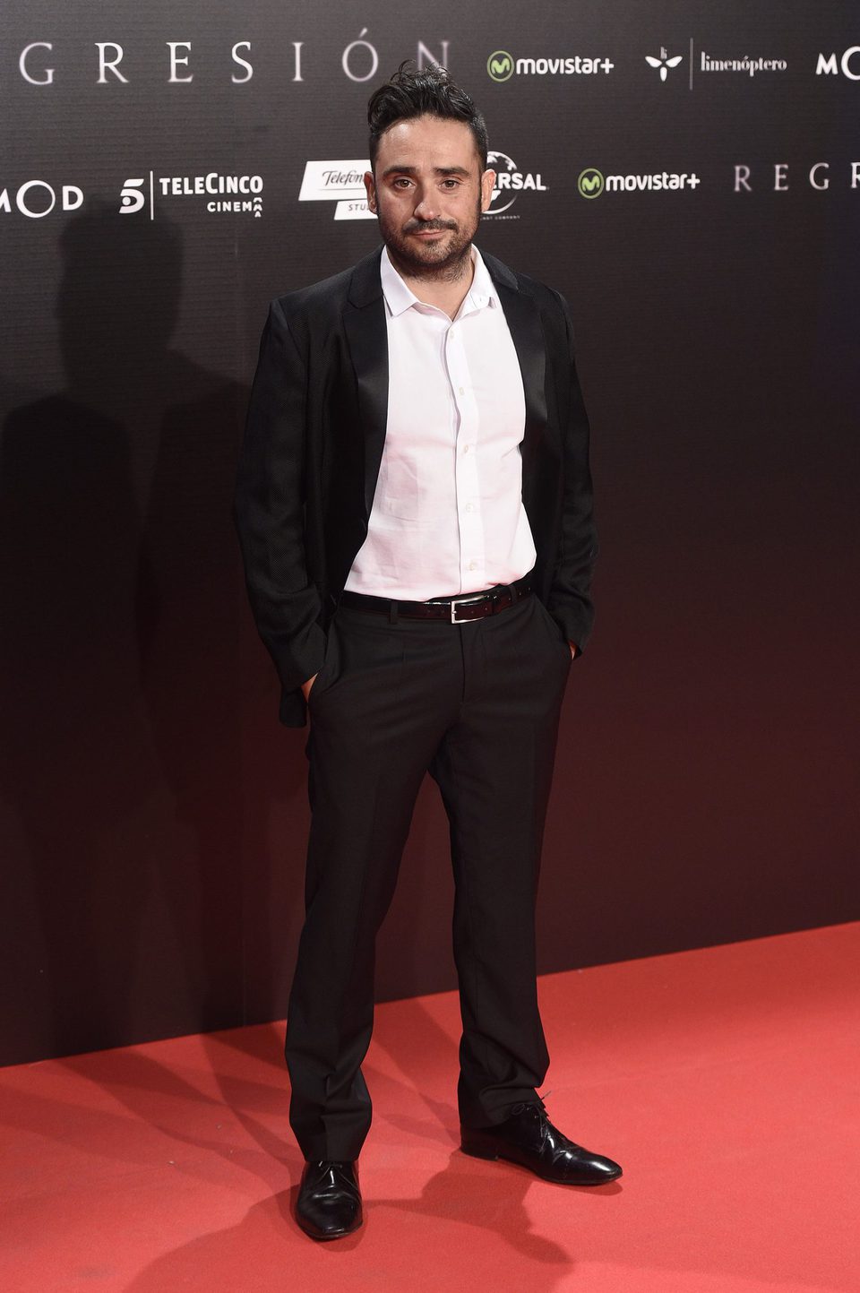 J.A. Bayona at 'Regression' Premiere in Madrid