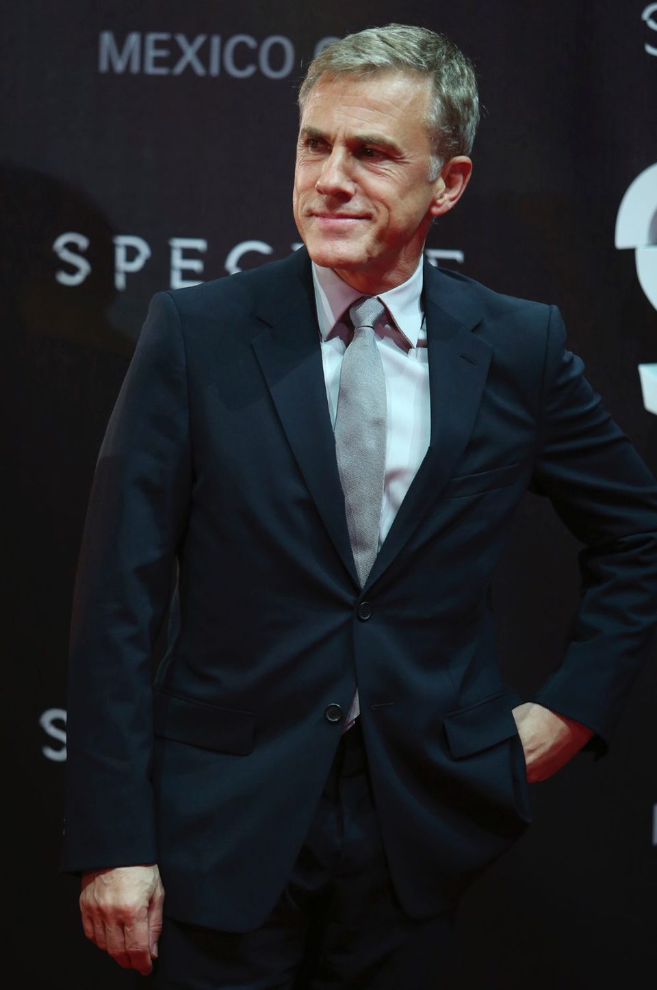 Cristoph Waltz in 'Spectre' Premiere in Mexico