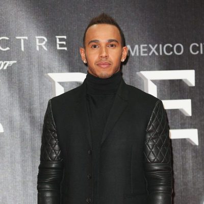 Lewis Hamilton in 'Spectre' Premiere in Mexico