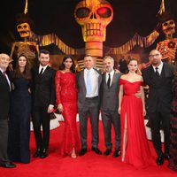 The 'Spectre' cast in the Mexico City Premiere